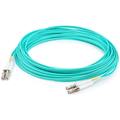 Add-On 2M Lc (Male) To Lc (Male) Taa Compliant Aqua Om3 Duplex Fiber Ofnr ADD-LC-LC-2M5OM3-TAA